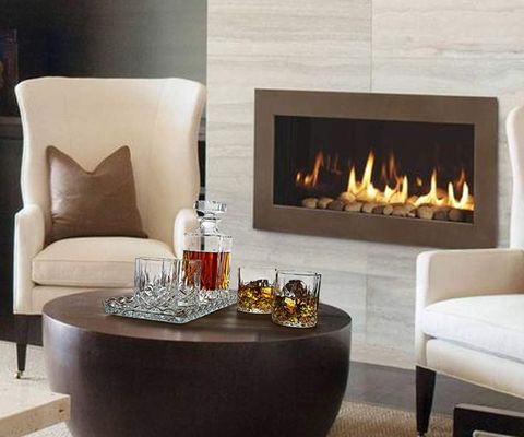 Kalite Old Fashioned Lead Free Embossed 10 Oz Whiskey Glasses , Whiskey Tasting Glasses Fabrika