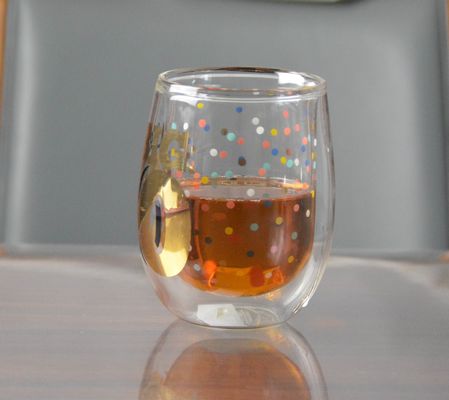 Kalite High Borosilicate Double Wall Handmade Whiskey Glass Fabrika