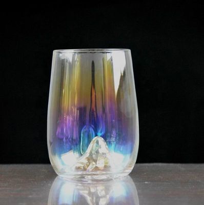 Kalite 14 Oz Whiskey Glasses With Creative Ice Montain Bottom Fabrika