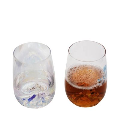Kalite 14 Oz Whiskey Glasses With Creative Ice Montain Bottom Fabrika