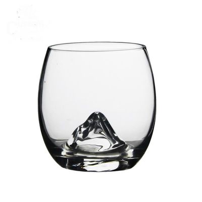 Kalite Lead Free Crystal Ice Hill Bottom Handmade Whiskey Glass Fabrika
