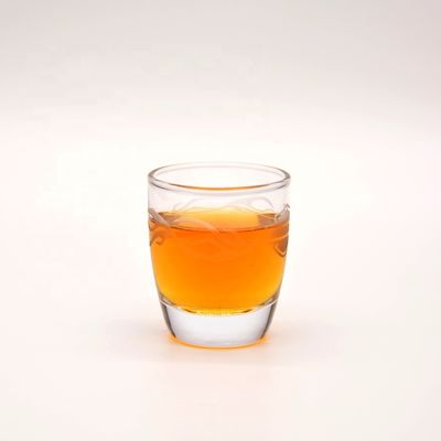 Kalite Platinum 50ml Unique Shot Glasses With Branded Decal Logo Fabrika