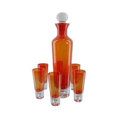 Kalite Round Shape 6 Color Unique Shot Glass Set For Vodka Fabrika