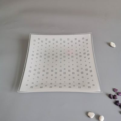Kalite Customize Color Ins Cactus Square Glass Dinner Plates Fabrika