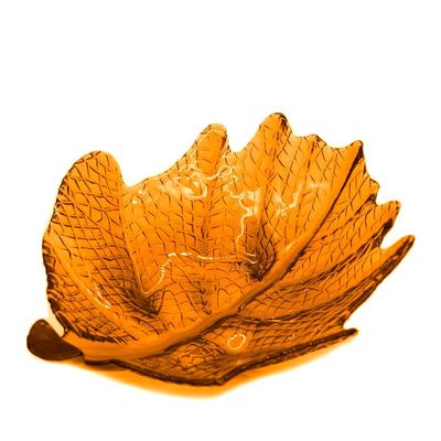 Kalite Maple Leaf Unique Decorative Charger Plates For Snack Fabrika