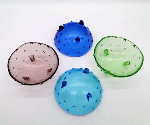Kalite Unique 3 Feet Glass Charger Plates For Fruit And Dessert Fabrika