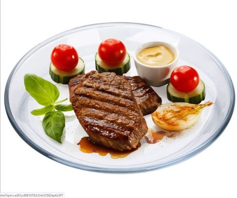 Kalite Heat Resistant Borosilicate Round Charger Plates For Micwave Fabrika