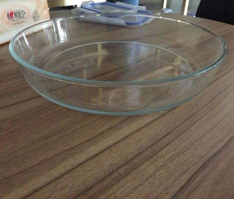 Kalite Heat Resistant Borosilicate Round Charger Plates For Micwave Fabrika