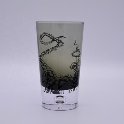 Kalite Grey Color Air Bubble Bottom Unique Cocktail Glasses . Bohemian Drinking Glasses Fabrika