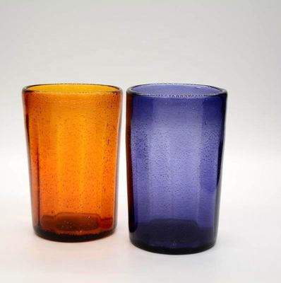 Kalite Round Thicker Wall Mexican Bubble Crystal Cocktail Glasses Fabrika