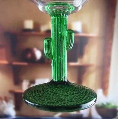 Kalite Ins Cactus Plant Stemed Round Vintage Martini Glasses Fabrika