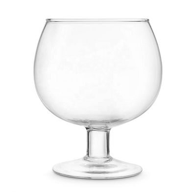 Kalite Handblown Giant Crystal Cocktail Glasses With Logo Decal Fabrika