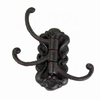 Kalite Vintage Black Iron Hooks Cast Iron Crafts For Entryway Fabrika