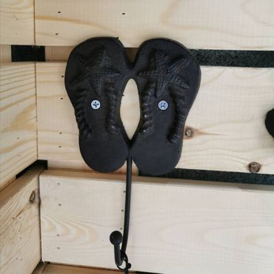 Kalite Home Decoration Wrought Iron Coat Hooks Cast Iron Crafts Fabrika