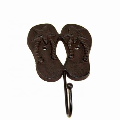 Kalite Home Decoration Wrought Iron Coat Hooks Cast Iron Crafts Fabrika