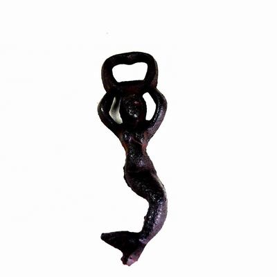 Kalite Customized Mermaid Cast Iron Wine Bottle Opener For Bar Fabrika