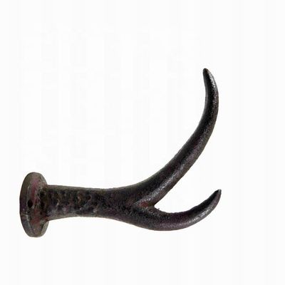 Kalite Deer Antler Cast Iron Wall Hooks Cast Iron Crafts Rust Fabrika