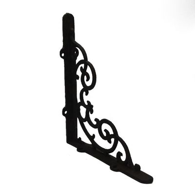 Kalite Vintage Classic Pattern Cast Iron Shelf Bracket For Shop Fabrika