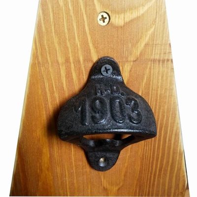 Kalite Wall Mount Iron Bottle Opener Cast Iron Crafts For Bar Club Fabrika