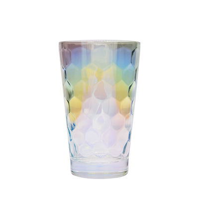 Kalite Iridescent Honeycomb Tumbler Drinking Glasses For Bar Fabrika