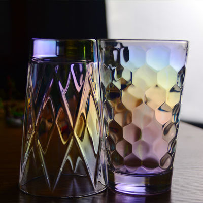 Kalite Iridescent Honeycomb Tumbler Drinking Glasses For Bar Fabrika
