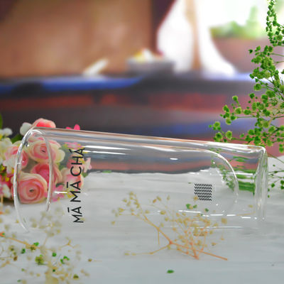 Kalite Double Wall Heat Resistant Round Tall Tumbler Glass Fabrika