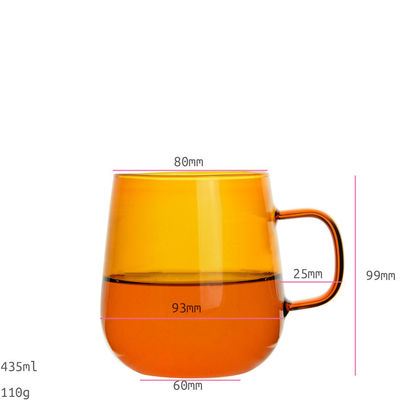 Kalite Colored High Borosilicate Tumbler Drinking Glasses Fabrika