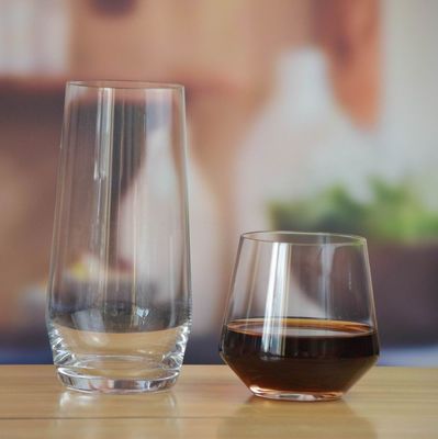 Kalite Stemless 20 Ounce Glass Tumbler For Ice Tea Fabrika