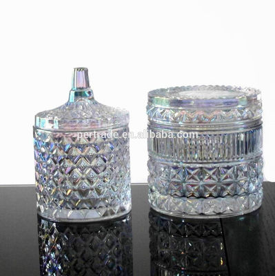Kalite Glass Storage Jars With Lid For Wax Fabrika
