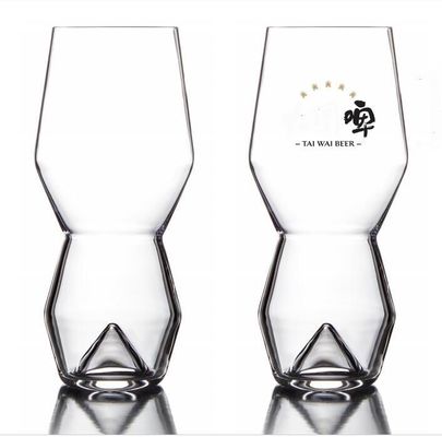 Kalite Unique Peak Bottom Ipa Glass Handmade Crystal Craft Beer Glasses Fabrika